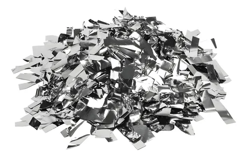 confeti o papel metalico para co2